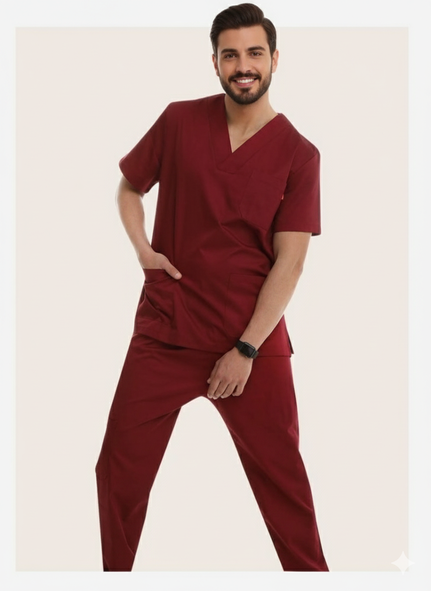 Collection d'uniformes médicaux unisexes simples Pour les femme et les hommes