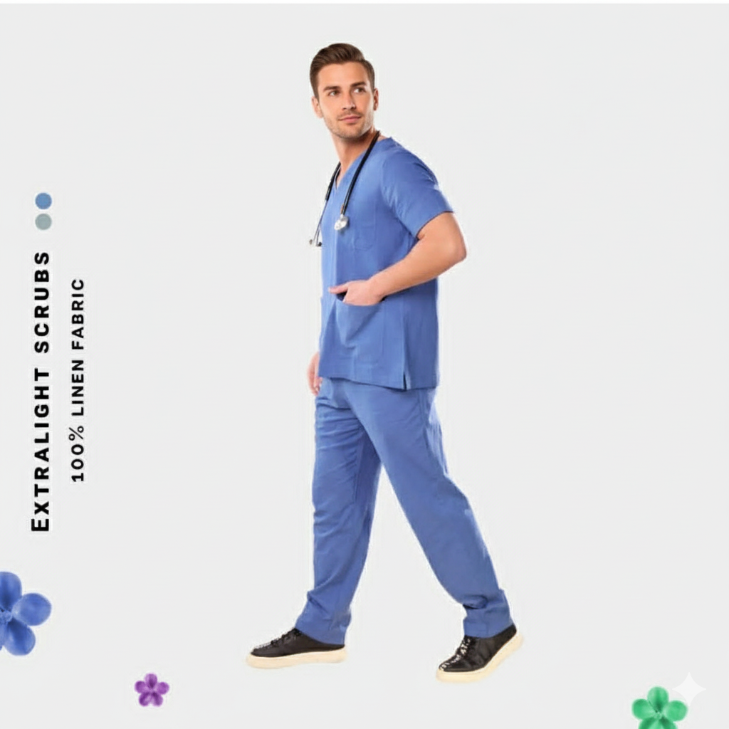 Collection d'uniformes médicaux unisexes simples Pour les femme et les hommes