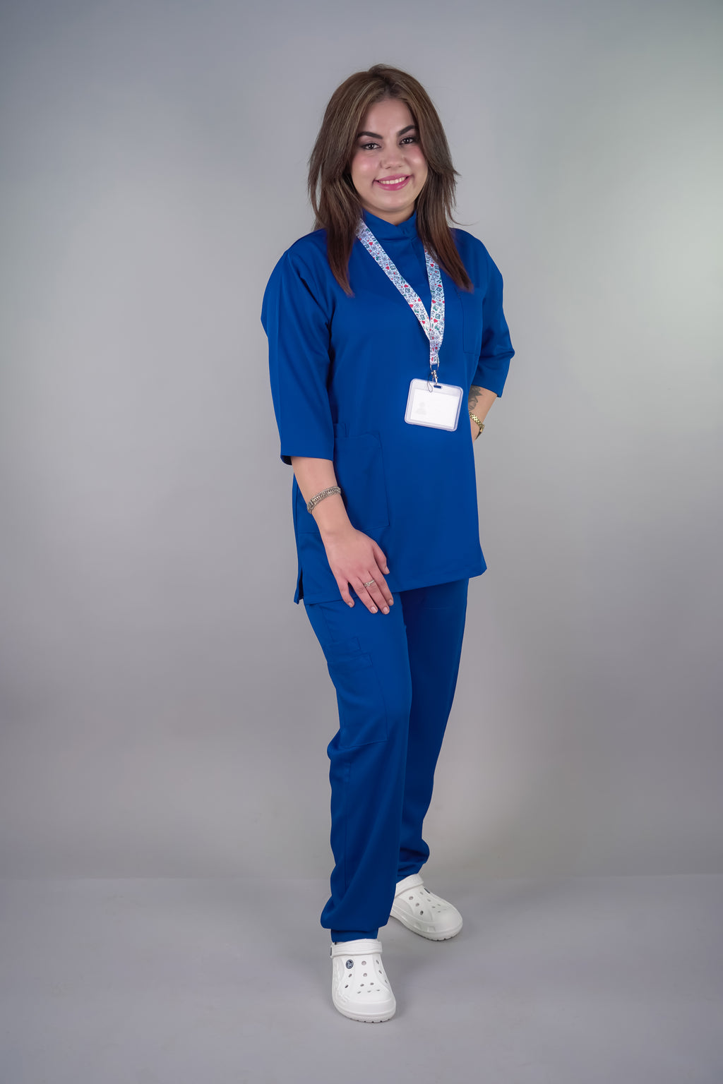 Uniforme médical unisexe.