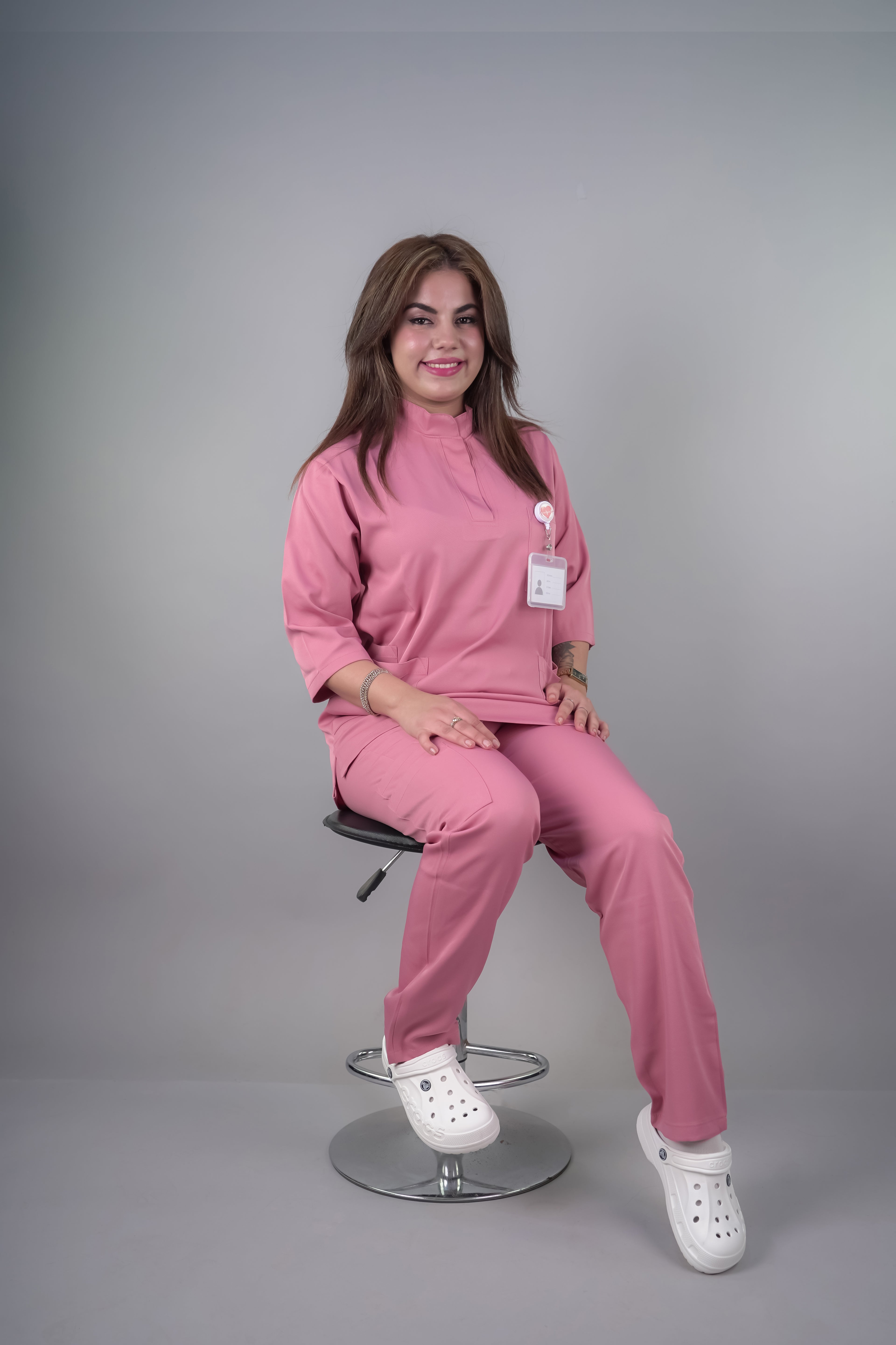Uniforme médical unisexe.