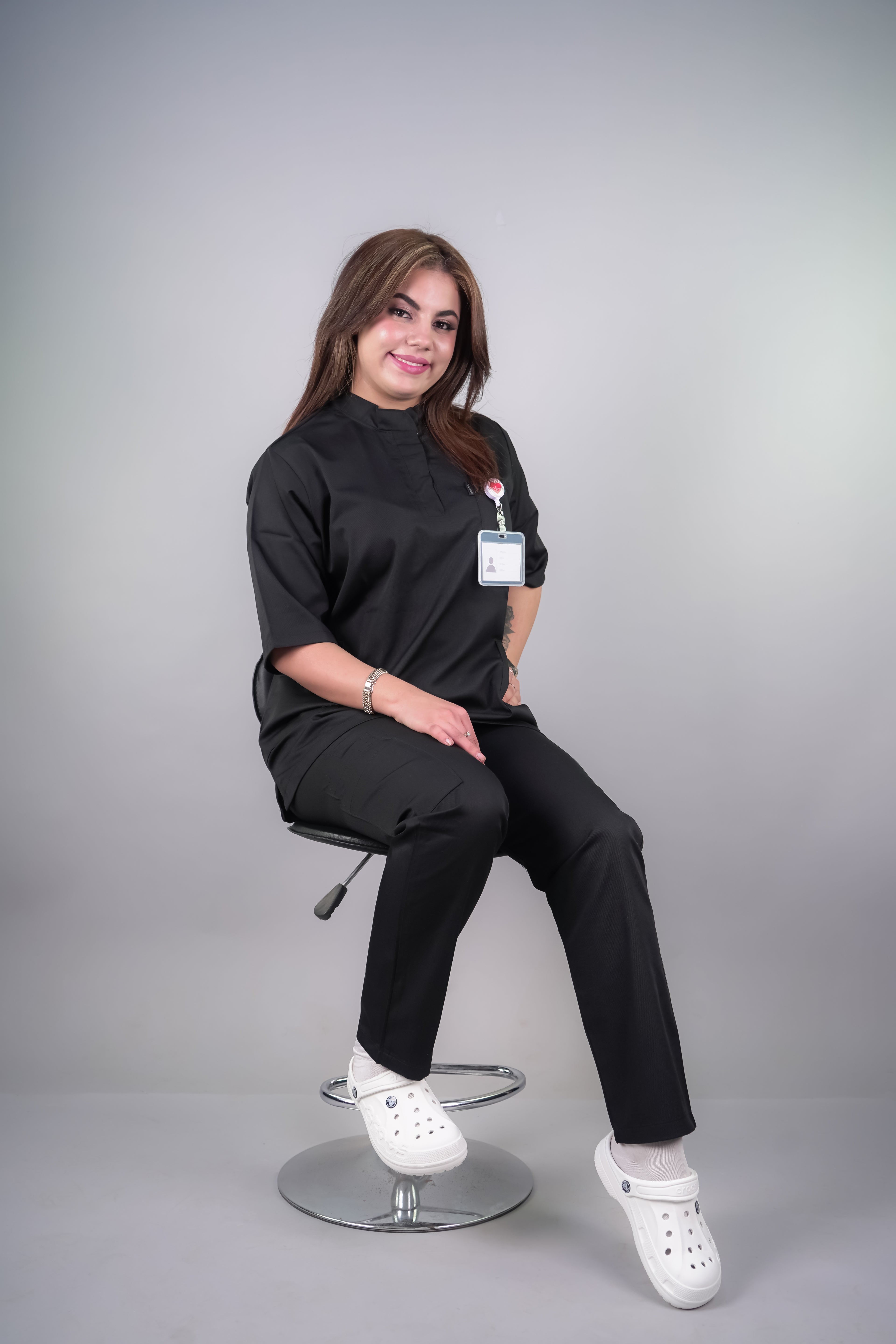 Uniforme médical unisexe.