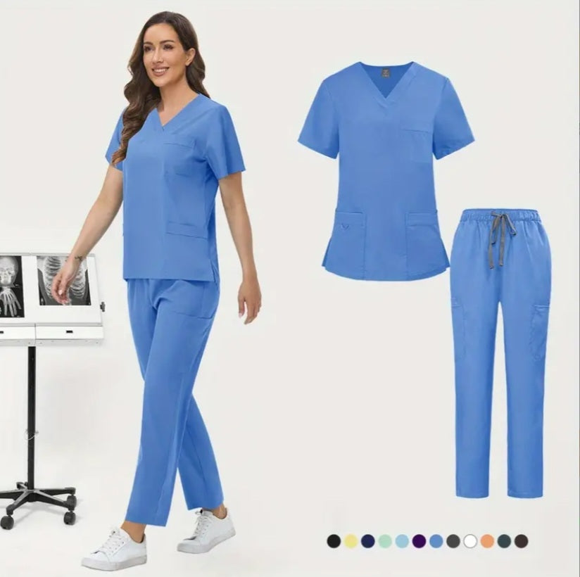 Collection d'uniformes médicaux unisexes simples Pour les femme et les hommes